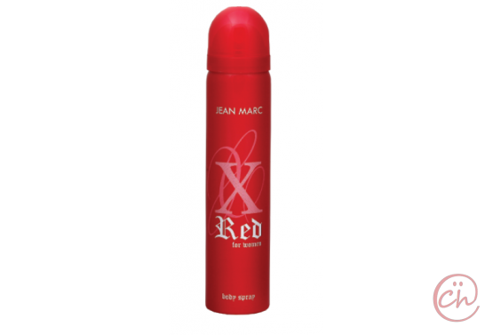 Дамски дезодорант спрей - X RED - Jean Marc
